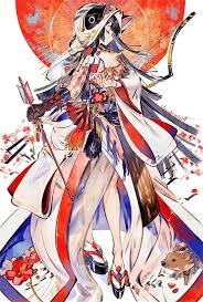 Happy New Year Kaisen Tobiuo Digital 2019 Art Anime Kimono Anime Art Girl Character Art