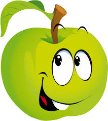 Emoticones Smileys Cliparts Visage Pomme Vert Heureux Rire Sourire Content Artesanato De Arvores Pintura Em Tecido Galinhas Pintura Em Tecido Bonecas