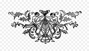 This style produces a very strong display of luxury, elegance, grande and classy. Black And White Flower Clipart Graphics Design Art Transparent Clip Art