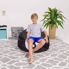 14% off outdoor gamer bean bag waterproof cover gaming beanbag garden chair sofa furniture dust protector 0 review cod. Chairs Seats Posh Beanbags Bean Bag Chair X Large 48in Sports Basketball Orange And Black Bean Bags