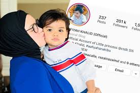 Little princess @ctdk unofficial account siti aafiyah siti aafiyah fans gallery mini gallery fans for aafiyah fans siti aafiyah khalid. Siti Nurhaliza Is P Ssed At Online Businesses For Using Her Daughter S Name Entertainment Rojak Daily