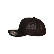 Buy a trendy flexfit snapback hat online now! Premium Flexfit Mesh Trucker Cap Black 6 Panel Fitted Style Your Cap
