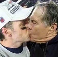 Tom brady is one of my five favorite people (including family members), but him making his son come back and kiss him on the lips for a longer time because his first lip kiss wasn&#39;t long. Did Tom Brady Kiss Bill Belichick On The Lips Snopes Com