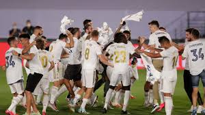 The club was formed in 1902 as madrid football club. Real Madrid Clinches Spanish League Title With Win Sportsnet Ca
