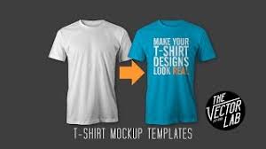 Download Mock Up A T Shirt Design In 6 Steps Photoshop Youtube PSD Mockup Templates