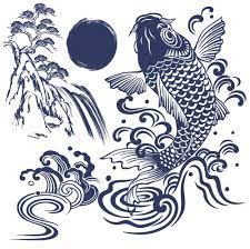 Tranh đông hồ cá chép trông trăng còn là lời nhắc nhở tế nhị của các cụ xưa dành cho con cháu. Hinh áº£nh Con Ca Chep ThÆ° Viá»n Stock Vector Ä'áº¹p Miá»n Phi