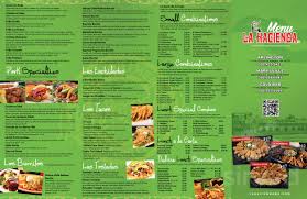 Apply to server, bartender and more! La Hacienda Mexican Restaurant Menu In Arlington Washington
