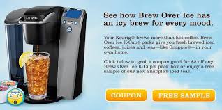 Free for commercial use high quality images. Keurig Brew Over Ice Free Sample