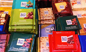 World wide chocolate offers the best german chocolate with products by niederegger, reber, hachez, asbach and other top german chocolate manufacturers. Ritter Sport The Most German Chocolate In The World Eat Drink Germany