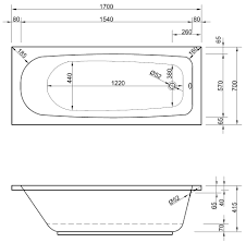 Maße badewanne kaufen die qualitativsten maße badewannen im vergleich. Badewanne 170 X 70 X 41 5 Cm Bad Design Heizung