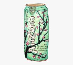 I feel like it's because to some extent the vaporwave aesthetic ties in with the sadboys aesthetic (yung lean). Arizona Iced Tea Can Png Arizona Green Tea Drawing Transparent Png Transparent Png Image Pngitem