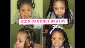 Natural hair stylist and indigo hair innovations salon owner tasheba taylor mixed in a little blonde on this client. How To Kids Crochet Braids W Four Styles Youtube