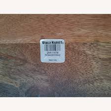 You will be notified by email as soon as this item is available to purchase. World Market Live Edge Wood Coffee Table Aptdeco