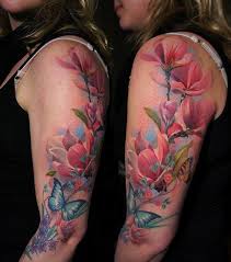 You can also see words written using lipstick, bright flowers and other patterns associated with being feminine, such as a heart shape. 155 Kick Ass Sleeve Tattoos For Men Women Wild Tattoo Art