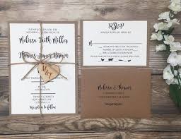 Items Similar To Wedding Invitation Rustic Wedding Invitation Wooden Heart Wedding Invitation Simple Wedding Invitation Kraft Invitation Country Invite On Country Invitations Heart Wedding Invitations Wedding Invitations Rustic