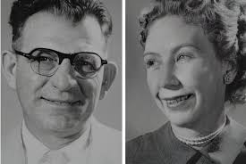 Paternal grandparents' 1940s wedding photograph