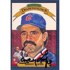 MLB Davey Lopes Signed Trading Cards, Collectible Davey Lopes Signed  Trading Cards