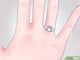 The claddagh ring conveys the wearer's romantic availability, or lack thereof. 3 Ways To Wear A Claddagh Ring Wikihow