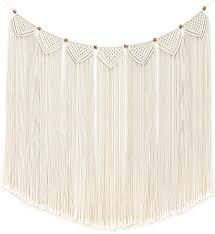 Invite the moon's magic into your home with this easy diy project that can be completed in 20 minutes or less. Golden Home Macrame Wall Hanging Curtain Fringe Garland Banner Bohemian Wall Decor Woven Home Decoration For Apartment Bedroom Living Room Gallery Baby Nursery 47 L X 28 W Walmart Com Walmart Com