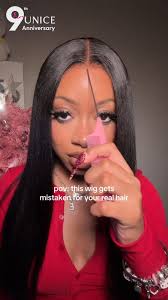 POV: You got a wig that matches the natural texture of your hair.