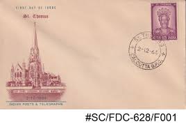 St Thomas (Apostle) Commemoration Stamp ...