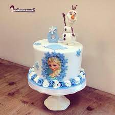 Spoon meringue on to circles, smoothing the tops. Frozen For Alycia Frozen Birthday Cake Frozen Birthday Party Cake Disney Frozen Cake