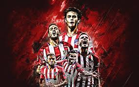 Berkat kemampuan apiknya itu, manchester united dan chelsea sangat kesengsem. Download Wallpapers Atletico Madrid Spanish Football Club Madrid Spain Atletico Madrid Players Football Red Stone Background Champions League La Liga Joao Felix Saul Niguez Marcos Llorente For Desktop Free Pictures For Desktop