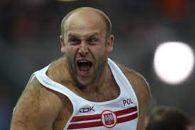 1 x world championships gold medallist. Piotr Malachowski 65 98m In Turnov
