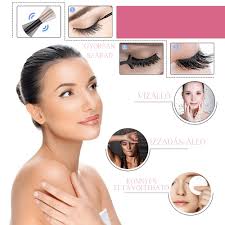 Set 5 seturi dee gene false magnetice cu penseta si adeziv, Negru