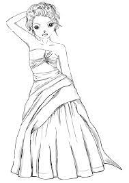 Top Model Coloring Pages Coloring Home