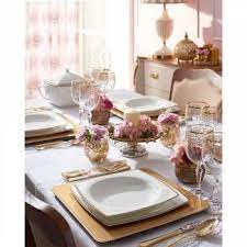 proud 12 kisilik 57 parca bone china yemek takimi bernardo yemek takimi yemek tatli tabagi