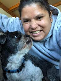 Mom you need a break… to pet me”