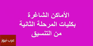 تنسيق الثانوي العام محافظة المنيا مرحلة ثانية. Now Ù†ØªÙŠØ¬Ø© ØªÙ†Ø³ÙŠÙ‚ Ø§Ù„Ù…Ø±Ø­Ù„Ø© Ø§Ù„Ø«Ø§Ù†ÙŠØ© 2019 ØªÙ†Ø³ÙŠÙ‚ Ø§Ù„Ø¬Ø§Ù…Ø¹Ø§Øª Ø§Ù„Ø­ÙƒÙˆÙ…ÙŠØ© 2019 Ù†ØªØ§Ø¦Ø¬ Ø§Ù„ØªÙ†Ø³ÙŠÙ‚ 2019