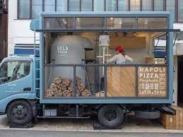 フードトラックで窯焼き本格ピザ 原宿に ソラピッツァ オープン macaroni フードトラック フードトラックのデザイン ケータリングカー