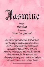 Meaning Of The Name Jasmine Girl Names With Meaning Meant To Be Names With Meaning