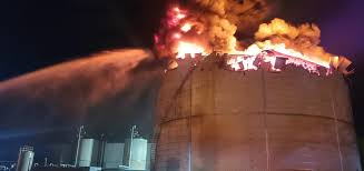 An explosion is a sudden, violent burst of energy, for example one caused by a bomb. An Explosion In Texas Shows The Hidden Dangers Of Tanks Holding Heavy Fuels Inside Climate News