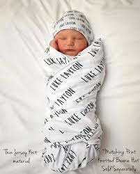 While swaddling blankets can be a lifesaver, there are practical and safety tips to keep your hospital may have used a thin, cotton blanket for swaddling your newborn. Personalized Baby Blanket Baby Name Swaddle Blanket Newborn Etsy Hospital Blankets Baby Boy Newborn Newborn Swaddle