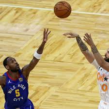 54 (45 nba & 9 aba); Nuggets 110 Magic 99 Fournier Leads Comeback But Magic Fall Short Orlando Pinstriped Post