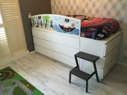 Ikeahack Bed And Storage In One Ikeahack Malm Becreative Small Room Bedroom Ikea Hack Ikea Bed Hack