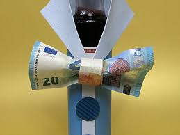 Geldgeschenk Flasche Mit Geldfliege Kreativraum24