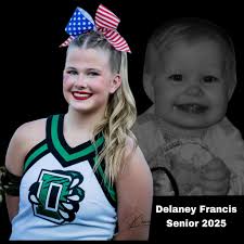 Celebrating Delaney, DHS cheerleader for 4 years