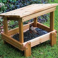 Bird Feeders Covered Platform Feeder Wooden Bird Feeders Bird Feeding Station Platform Bird Feeder