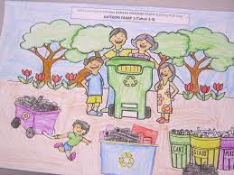 Lukisan cintai alam sekitar from 3.bp.blogspot.com. Lukisan Alam Sekitar Hitam Putih Cikimm Com