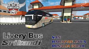 Livery bus sudiro tunggal jaya putih srikandi shd. Livery Bussid Ori Srikandi San Harapan Jaya Rosalia Indah Free Youtube