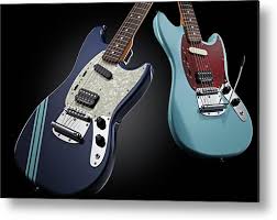 Cp pistons 9.5:1 compression ratio manley billet rods stock cobra ebay : Fender Kurt Cobain Mustang Electric Metal Print By Total Guitar Magazine