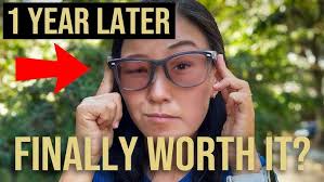 Limited Edition Clear Ray-Ban Meta Wayfarer Glasses with Transitions  Sapphire Lens