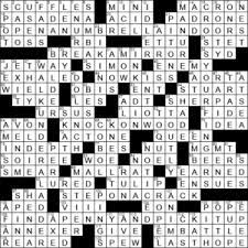 La Times Crossword 15 Nov 20 Sunday Laxcrossword Com