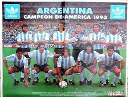 Las claves de la copa américa 2020. Argentina Team Group In The 1993 Copa America Final
