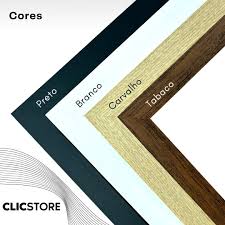 Moldura 30x40 Para Imagens Foto Poster - Clic Store