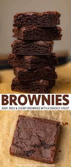 Dark chocolate is called for in many chocolate dessert recipes since it adds an intense and bitter chocolaty flavor to everything from cookies, pies, cakes, and other desserts. Easy Chocolate Brownies W Cocoa Powder Dinner Then Dessert
